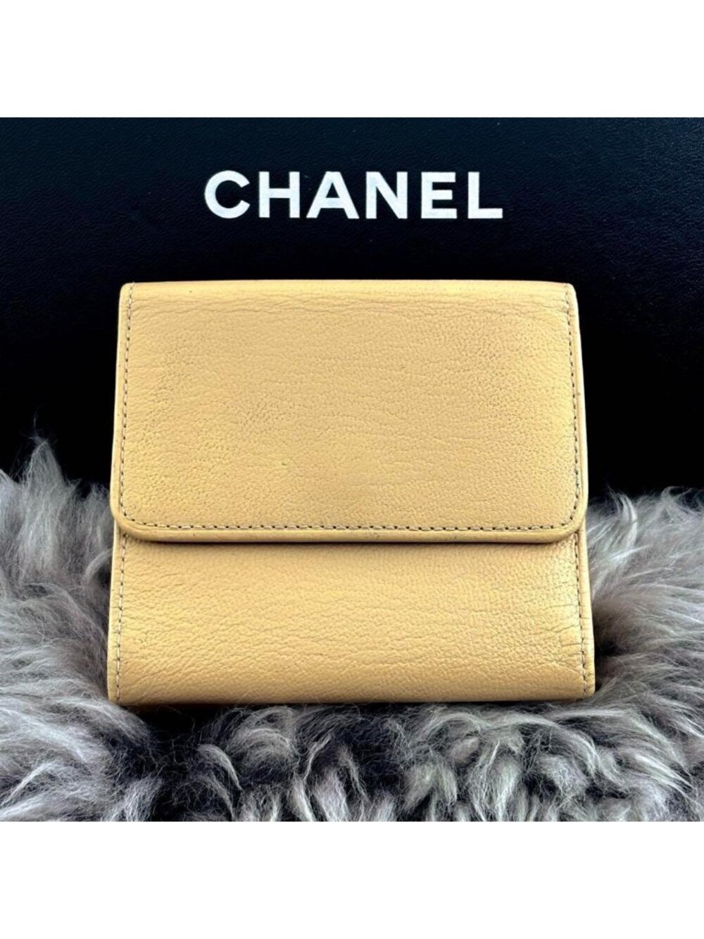 Chanel Wallet CC Logo Hook Trifold BE - Picture 2 of 12